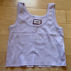CHNGE lavender tank top